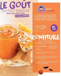 Carrefour Market Orange - le gout du fait maison avec des recettes offre