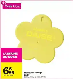 Carrefour Market Coca - brume pour le corps offre