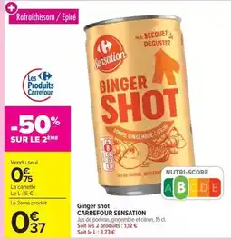Carrefour Market Carrefour - ginger shot offre