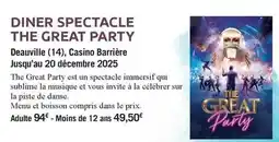 Carrefour Market Casino - the great party offre