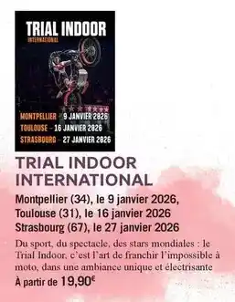 Carrefour Market Trial indoor international offre