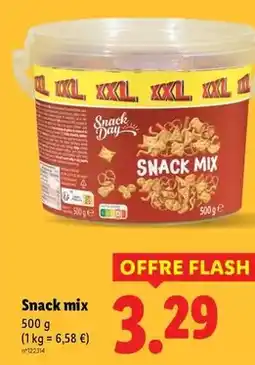 Lidl Snack day - mix offre