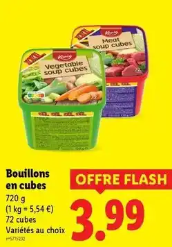 Lidl Kania - bouillons en cubes offre