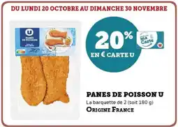 Hyper U Panes de poisson u offre