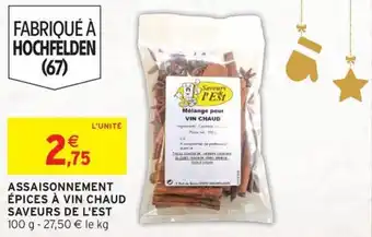 Intermarché SAVEURS DE L'EST Assaisonnement épices à vin chaud offre