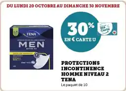Hyper U Protections incontinence homme niveau 2 tena offre