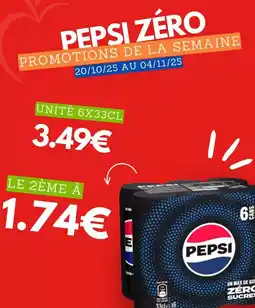 marché frais Géant Pepsi - zéro offre