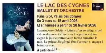 Carrefour Market Mars - le lac des cygnes ballet et orchestre offre