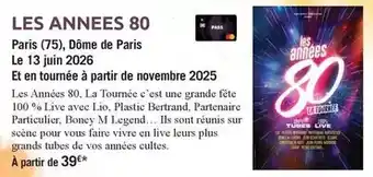 Carrefour Market Les annees 80 offre