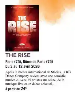 Carrefour Market Avril - the rise paris (75), dome de paris (75) du 3 au 12 2026 offre