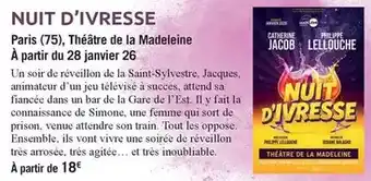 Carrefour Market Nuit d'ivresse offre