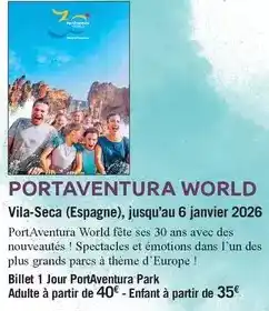 Carrefour Market Portaventura world vila-seca offre