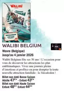Carrefour Market Wallibil belgium wavre (belgique) jusqu'au 4 janvier 2026 offre