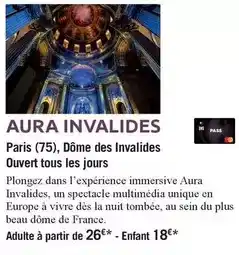 Carrefour Market Aura - aura invalides offre