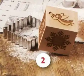 Intermarché Cube décors 6 faces avec découpoir inox offre