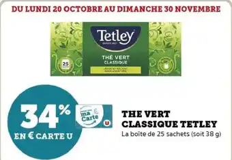 Hyper U The vert classique tetley offre