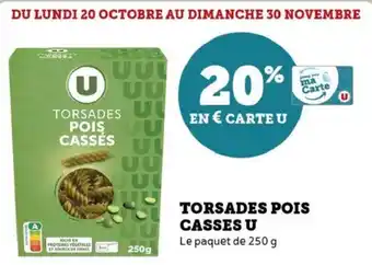 Hyper U Torsades pois casses u offre