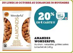 Hyper U AMANDES WONDERFUL offre