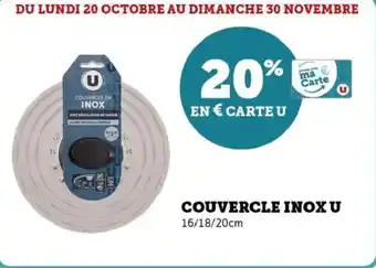 Hyper U Couvercle inox u offre