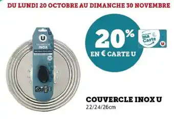 Hyper U Couvercle inox u offre