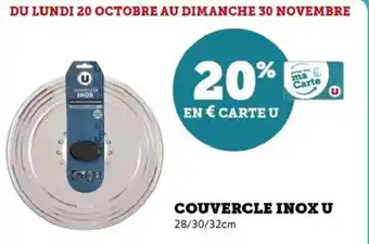Hyper U Couvercle inox u offre