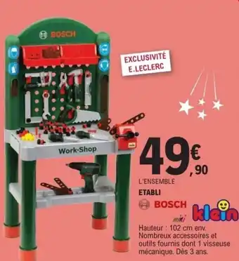 E.Leclerc Etabli offre