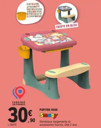 E.Leclerc Pupitre rose offre