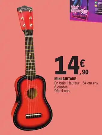 E.Leclerc MINI GUITARE offre