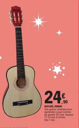 E.Leclerc Guitare junior offre