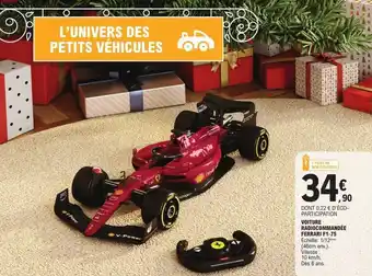 E.Leclerc Voiture radiocommandée ferrari offre