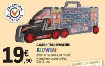 E.Leclerc Camion transporteur offre