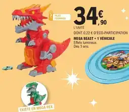 E.Leclerc Mega beast + 1 véhicule offre
