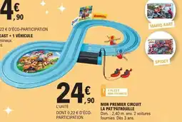 E.Leclerc Mon premier circuit la pat'patrouille offre