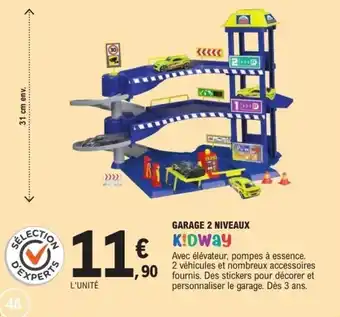 E.Leclerc Garage 2 niveaux offre