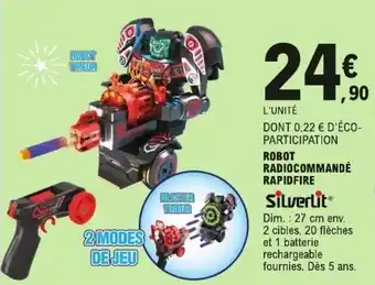 E.Leclerc Robot radiocommandé rapidfire offre