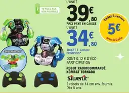 E.Leclerc Robot radiocommandé kombat tornado offre