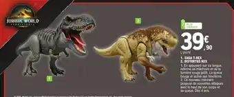 E.Leclerc Saga t-rex ,distortus rex offre