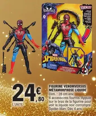 E.Leclerc Figurine venomversus métamorphose liquide offre