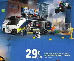 E.Leclerc Grille de départ de f1 avec des voitures vcarb et sauber offre