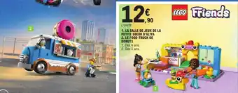 E.Leclerc La salle de jeux de la petite soeur d'aliya ,le food-truck de donuts offre