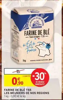 Intermarché Farine de blé T55 offre