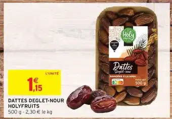 Intermarché DATTES DEGLET-NOUR HOLYFRUITS offre