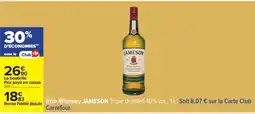 Carrefour IRISH WHISKEY JAMESON offre