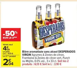 Carrefour DESPERADOS VIRGIN offre