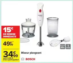 Carrefour Mixeur plongeant offre