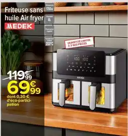 Carrefour Friteuse sans huile Air fryer offre