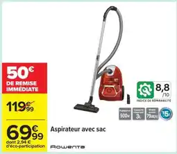 Carrefour ASPIRATEUR AVEC SAC offre