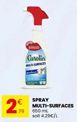 Stokomani CAROLIN Spray multi-surfaces offre