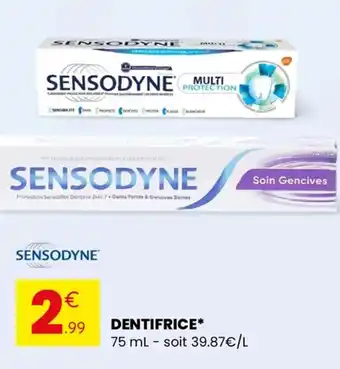 Stokomani SENSODYNE Dentifrice offre