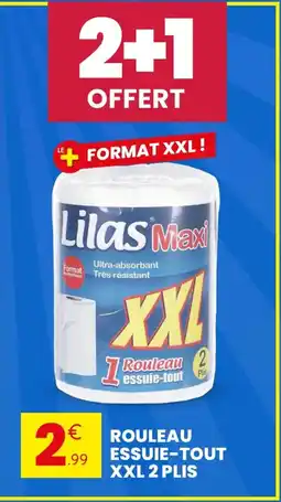 Stokomani LILAS MAXI Rouleau essuie-tout xxl 2 plis offre